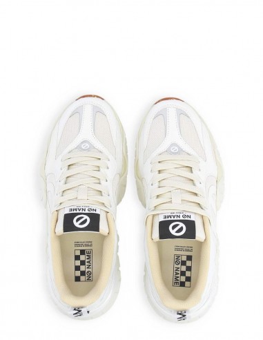 Baskets tendance Femme No Name Krazee Runner blanche/multicolore PNVK-DS04-BD