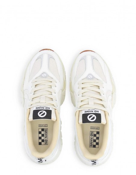 Baskets tendance Femme No Name Krazee Runner blanche/multicolore PNVK-DS04-BD