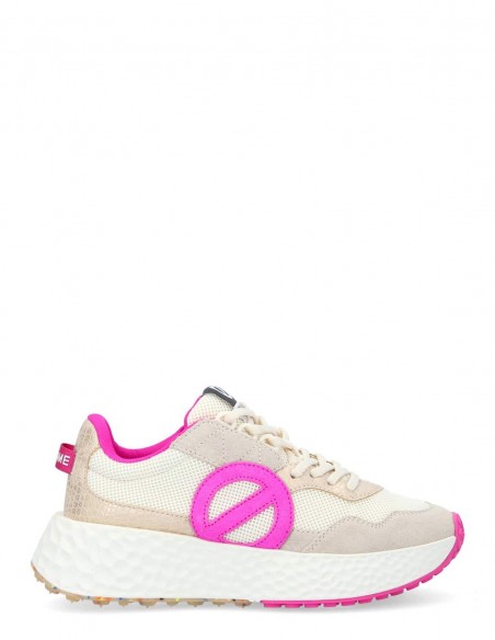 Basket de Ville Femme carter jogger w Beige/Rose NNVE-MR04-43