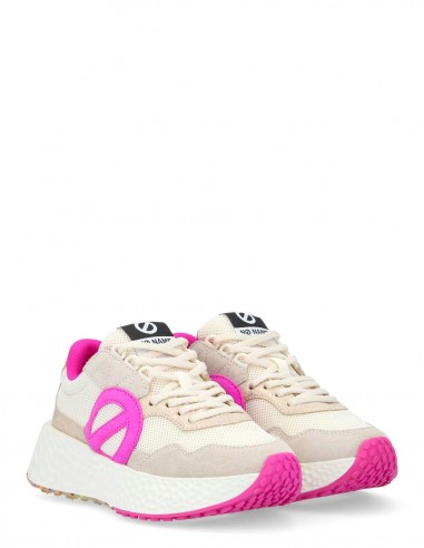 Basket de Ville Femme carter jogger w Beige/Rose NNVE-MR04-43