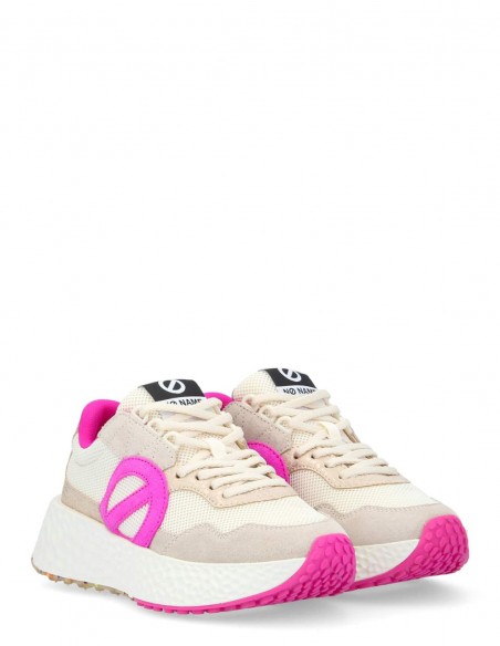 Basket de Ville Femme carter jogger w Beige/Rose NNVE-MR04-43