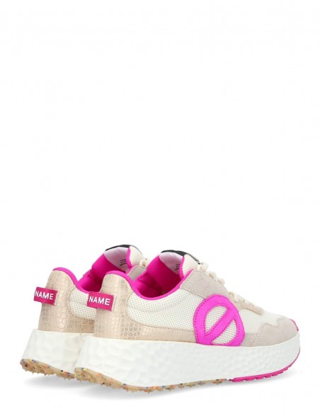 Basket de Ville Femme carter jogger w Beige/Rose NNVE-MR04-43