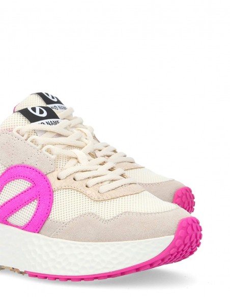 Basket de Ville Femme carter jogger w Beige/Rose NNVE-MR04-43