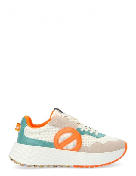 Baskets de ville Femme NO NAME Carter Jogger W Orange/Bleu NNVE-RN04-NU