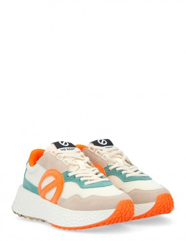 Baskets de ville Femme NO NAME Carter Jogger W Orange/Bleu NNVE-RN04-NU