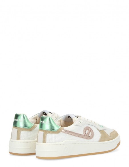 Baskets de ville Femme NO NAME Kelly Sneaker W Beige/Vert ONCC-SM04-43