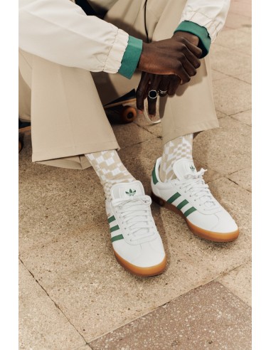 Sneakers Mixte Adidas Gazelle Blanc/Vert IH2216