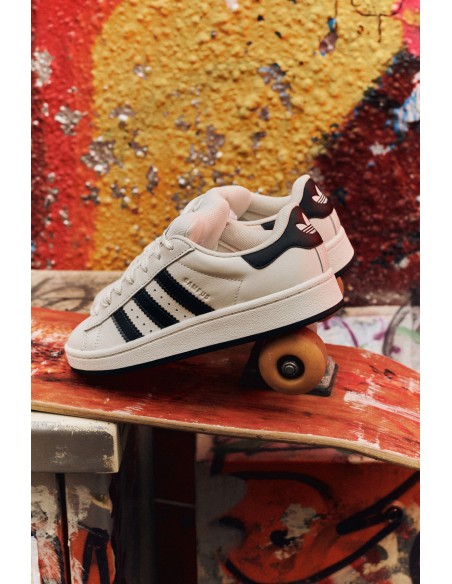 Sneakers Mixtes - Adidas Campus 00's - Blanc / Noir - IF8761