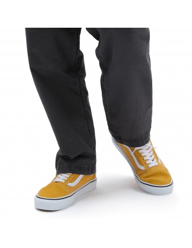 Baskets de ville Vans Femme ua old skool jaune VN0005UFLSV