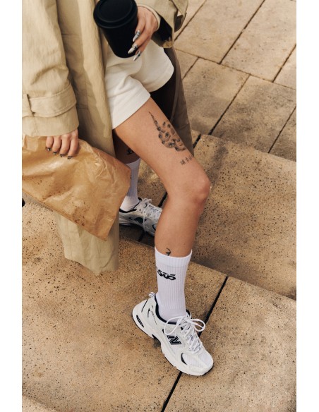 Sneakers Mixte New Balance 530 Blanc Et Noir