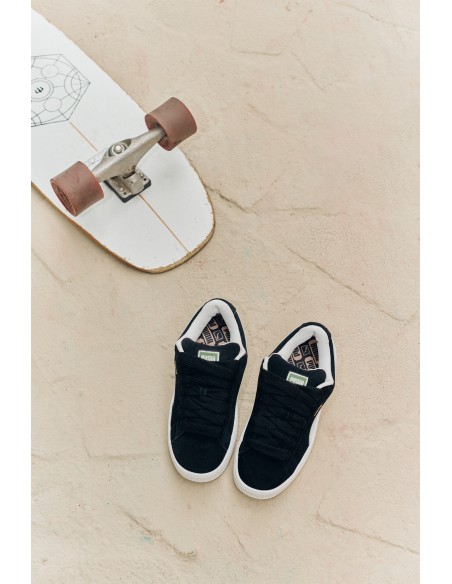 Sneakers Femme - Puma Suede XL - Black & White - 395205-02B