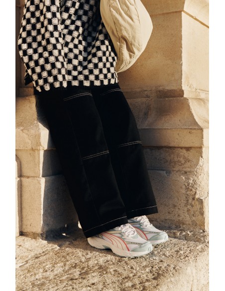 Sneakers Puma Femme Morphic techie Jr Turquoise/Rose 396621-03Z