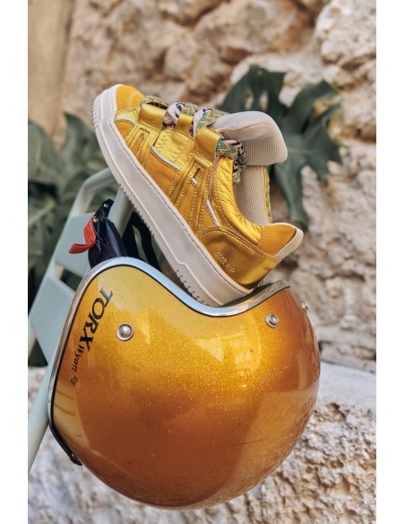 Baskets de Ville Femme - SMR23 Inna 11205 - Cuir Or