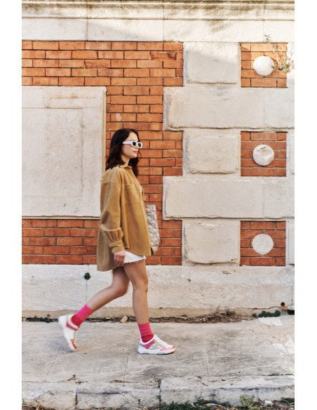 Baskets de Ville Femme - SMR23 - Chita 11381 Rose & Vert