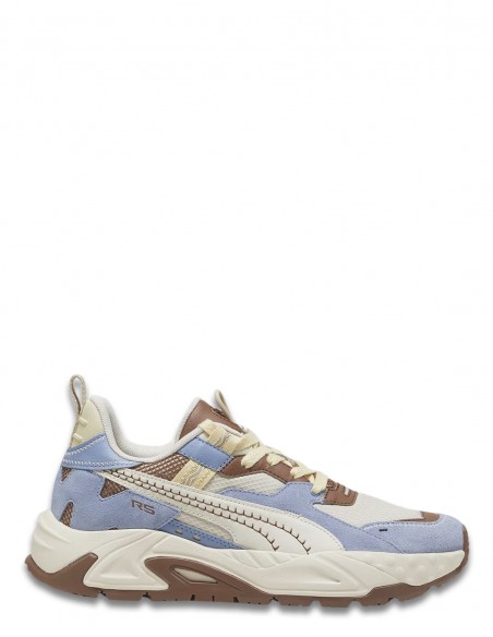 Sneakers Homme Puma Rs-Trck Expedition Blanc/Bleu/Marron 395344-01B