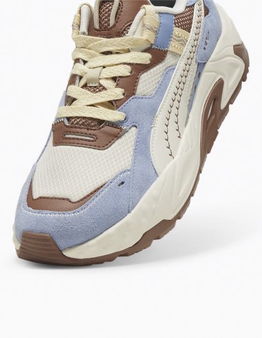 Sneakers Homme Puma Rs-Trck Expedition Blanc/Bleu/Marron 395344-01B