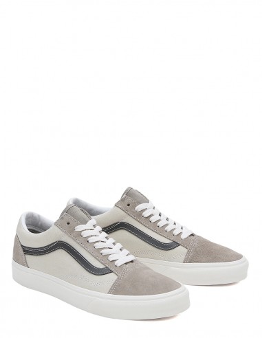 Sneakers Homme Vans Ua Old Skool Gris Toile/Daim VN0007NTCH8