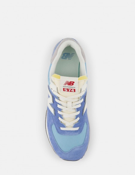 Sneakers Homme New Balance 574 Bleu Daim U574RCA