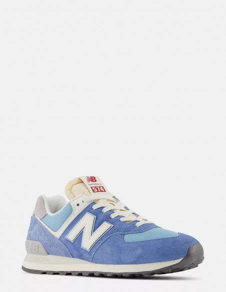Sneakers Homme New Balance 574 Bleu Daim U574RCA