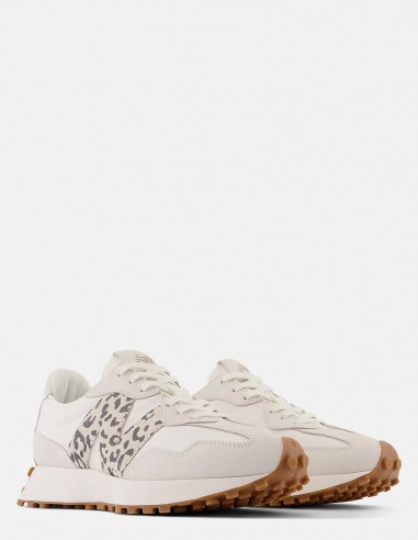 Sneakers pour Femme New Balance 327 white leopard - WS327PJ