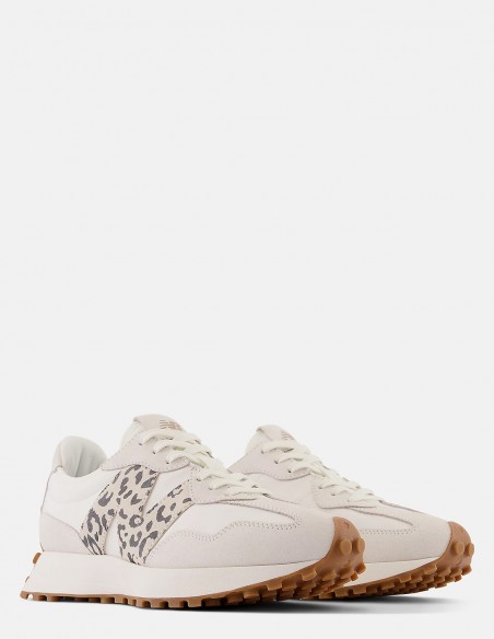 Sneakers pour Femme New Balance 327 white leopard - WS327PJ