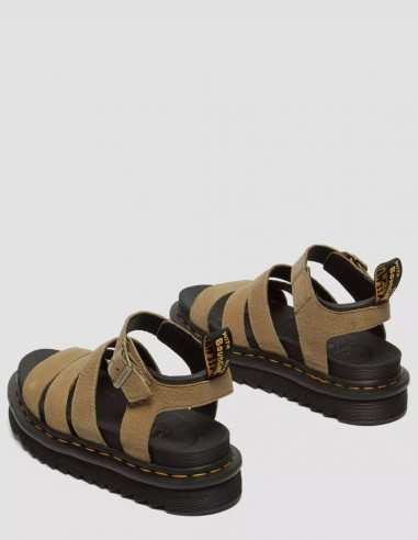 Sandales Femme Dr Martens Blaire Cuir Nubuck Marron 31735439