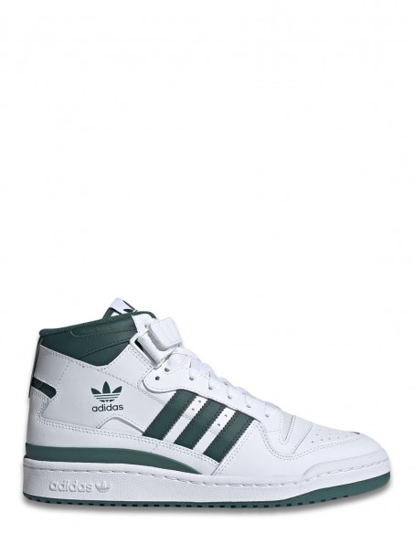 Sneakers adidas Homme forum mid blanc/vert