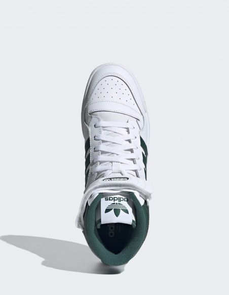 Sneakers adidas Homme forum mid blanc/vert