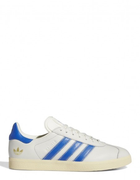 Sneakers Femme Adidas Gazelle Blanc Et Bleu
