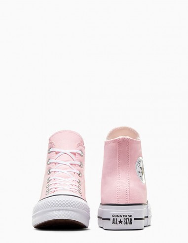 Sneakers Montantes Converse Femme Ctas Lift Hi Donut Glaze Toile Rose