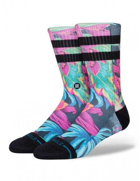 Chaussettes Motif Tropical - STANCE -  Confort Coloré et Design Expressif