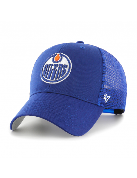 47 Brand - Casquette 47 Nhl Cap Edmonton Oilers Branson Mvp Royal - H-BRANS06CTP-RY