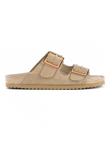 Colors of California - Mules Femme Bio Daim Beige - BIO56-MUD