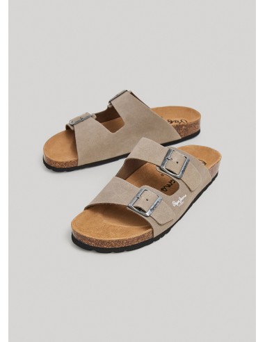 Mules Homme Pepe Jeans Bio Suede M Daim PMS90112-836