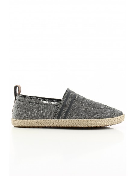 Espadrille Homme Tommy Hilfiger Gris Toile FM04982-BDS