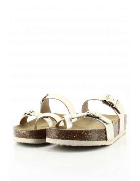 Plakton - Mules Femme Cp Bombay Doré 341032-PLATINO ORO