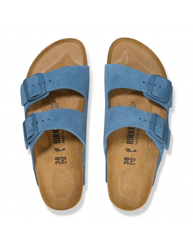 Mules Homme - Birkenstock Arizona Leve Elevated Blue - 1026729
