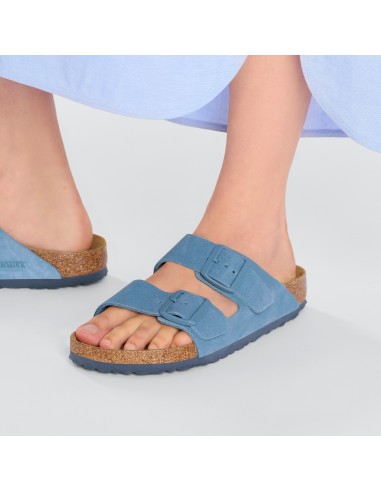 Mules Homme - Birkenstock Arizona Leve Elevated Blue - 1026729