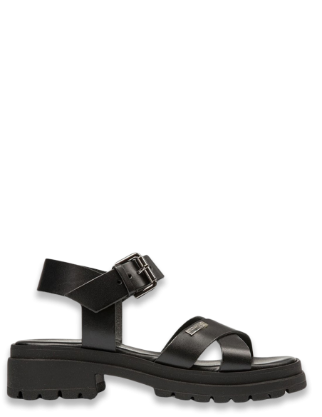 Sandales à talons Femme Les Tropeziennes par M.Belarbi TIHA NOIR Cuir