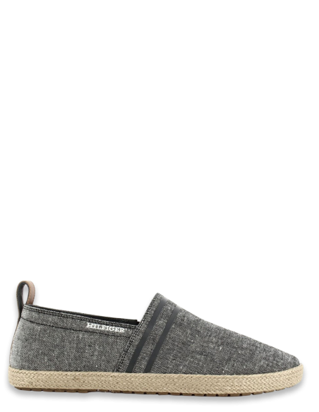 Espadrille Homme Tommy Hilfiger Gris Toile FM04982-BDS