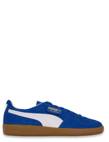 Sneakers Femme Puma Palermo Bleu/Blanc Daim 396463-07B