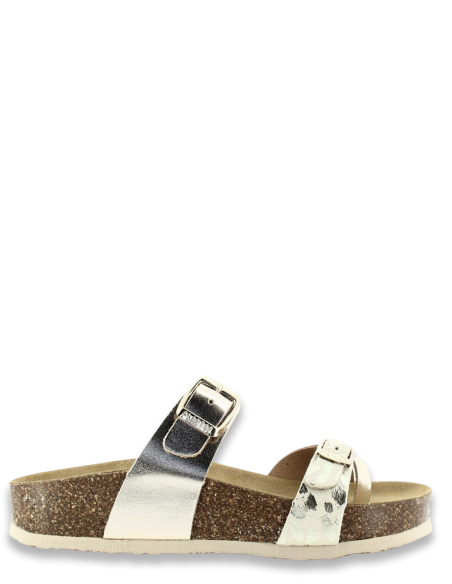 Plakton - Mules Femme Cp Bombay Doré 341032-PLATINO ORO