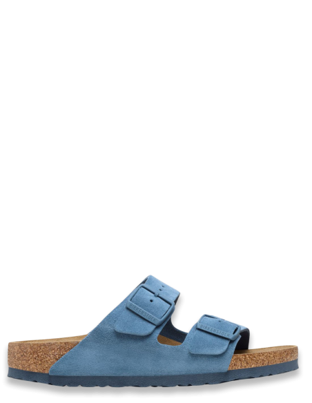Mules Homme - Birkenstock Arizona Leve Elevated Blue - 1026729