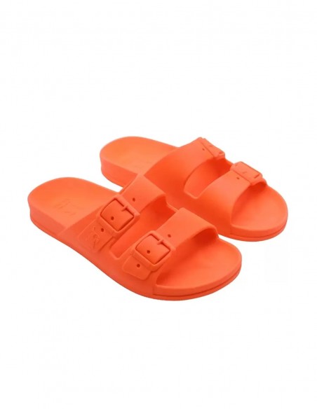 Cacatoes - Claquettes Femme Bahia Women Orange Fluo 1004043W