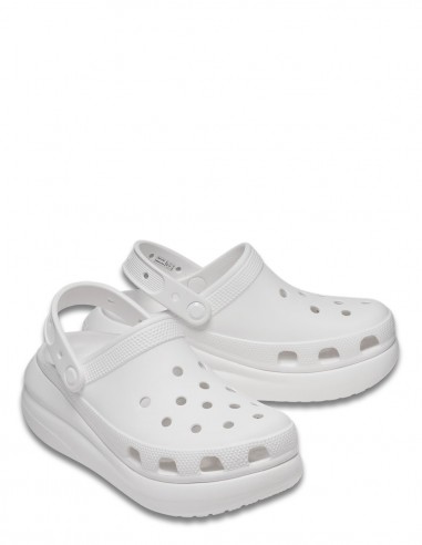 CROCS - Sabots Femme - Crush Clog Whi Blanc - 207521-100