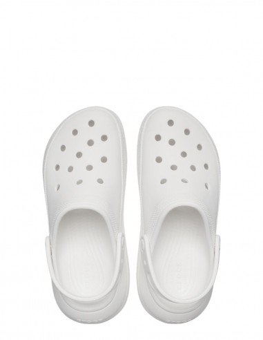 CROCS - Sabots Femme - Crush Clog Whi Blanc - 207521-100