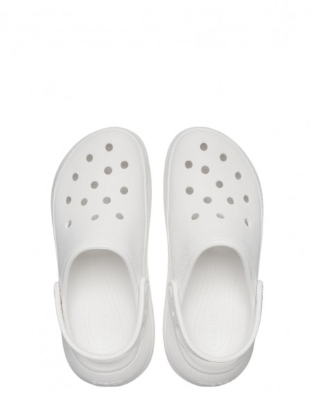 CROCS - Sabots Femme - Crush Clog Whi Blanc - 207521-100