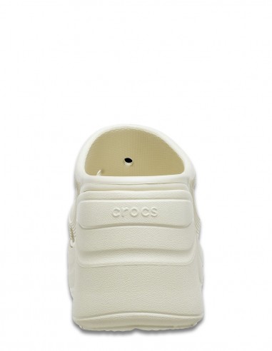 CROCS - Sabots à talons Femme - Siren Clog Bone Blanc - 208547-2Y2