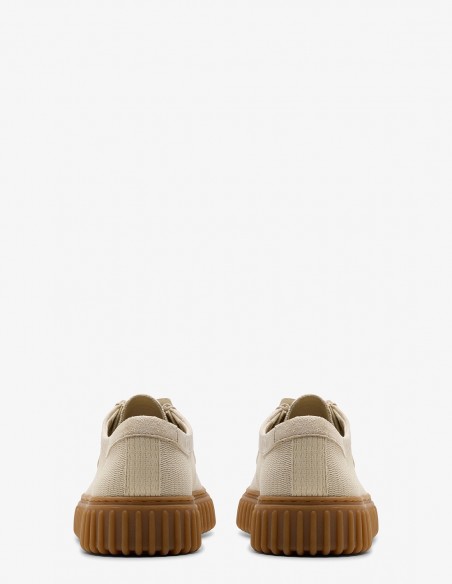 Clarks Torhill Lo Off-White - Élégance Moderne et Confort Artisanal