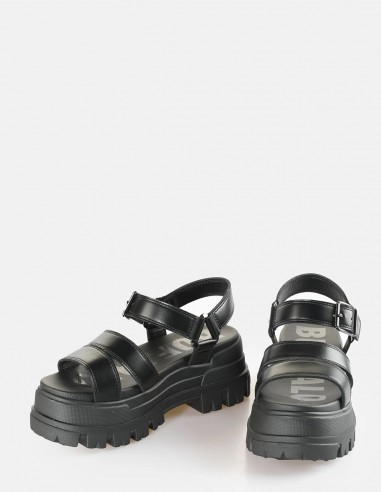 Sandales Compensées - Buffalo Aspha TS Sandal - style industriel et confort dynamique